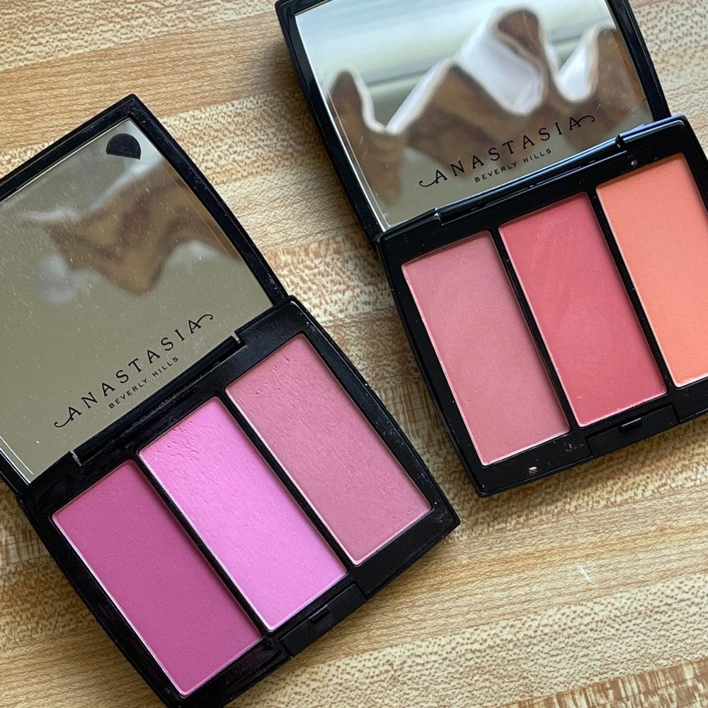 TWO ANASTASIA BEVERLY HILLS BLUSH TRIOS!